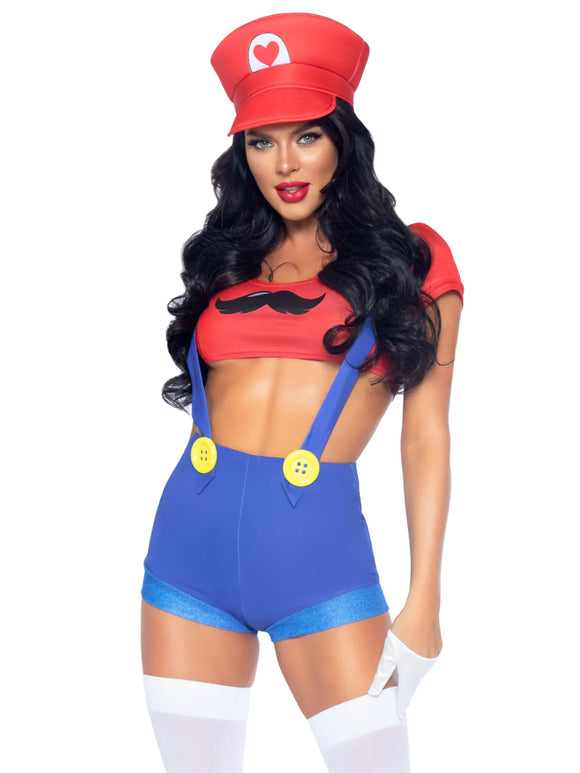 Gamer Babe Sexy Mario Costume