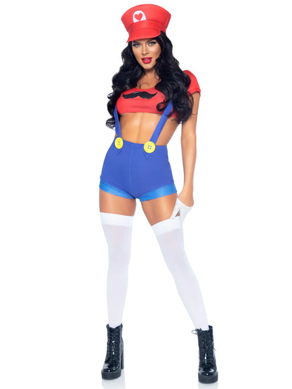 Gamer Babe Sexy Mario Costume