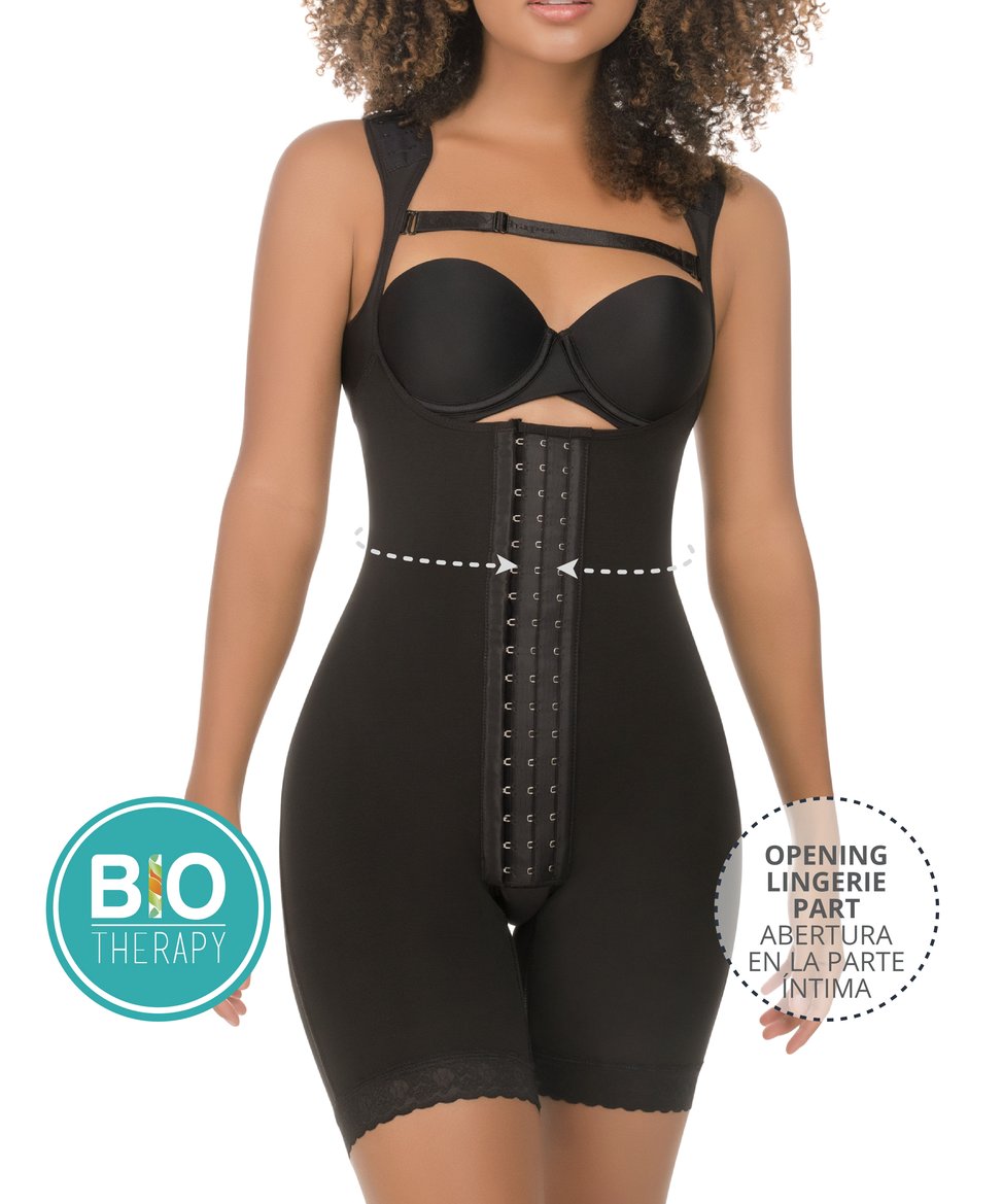 REF. 455: HIGH CONTROL MID-THIGH BODYSUIT – Suave Central