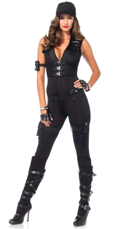 7 PC Deluxe SWAT Commander Costume