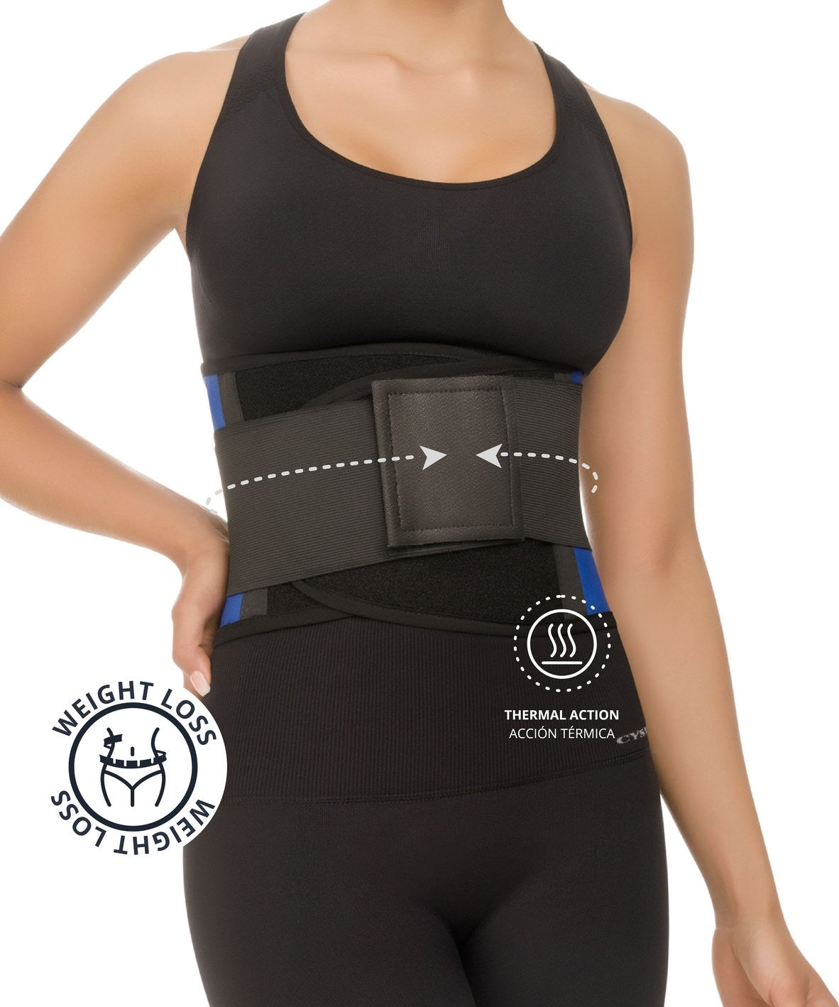 REF. 8007: WORKOUT SWEAT ENHANCING WAISTBAND