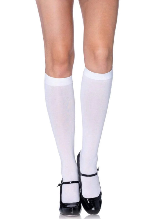 Nylon Knee Highs Socks