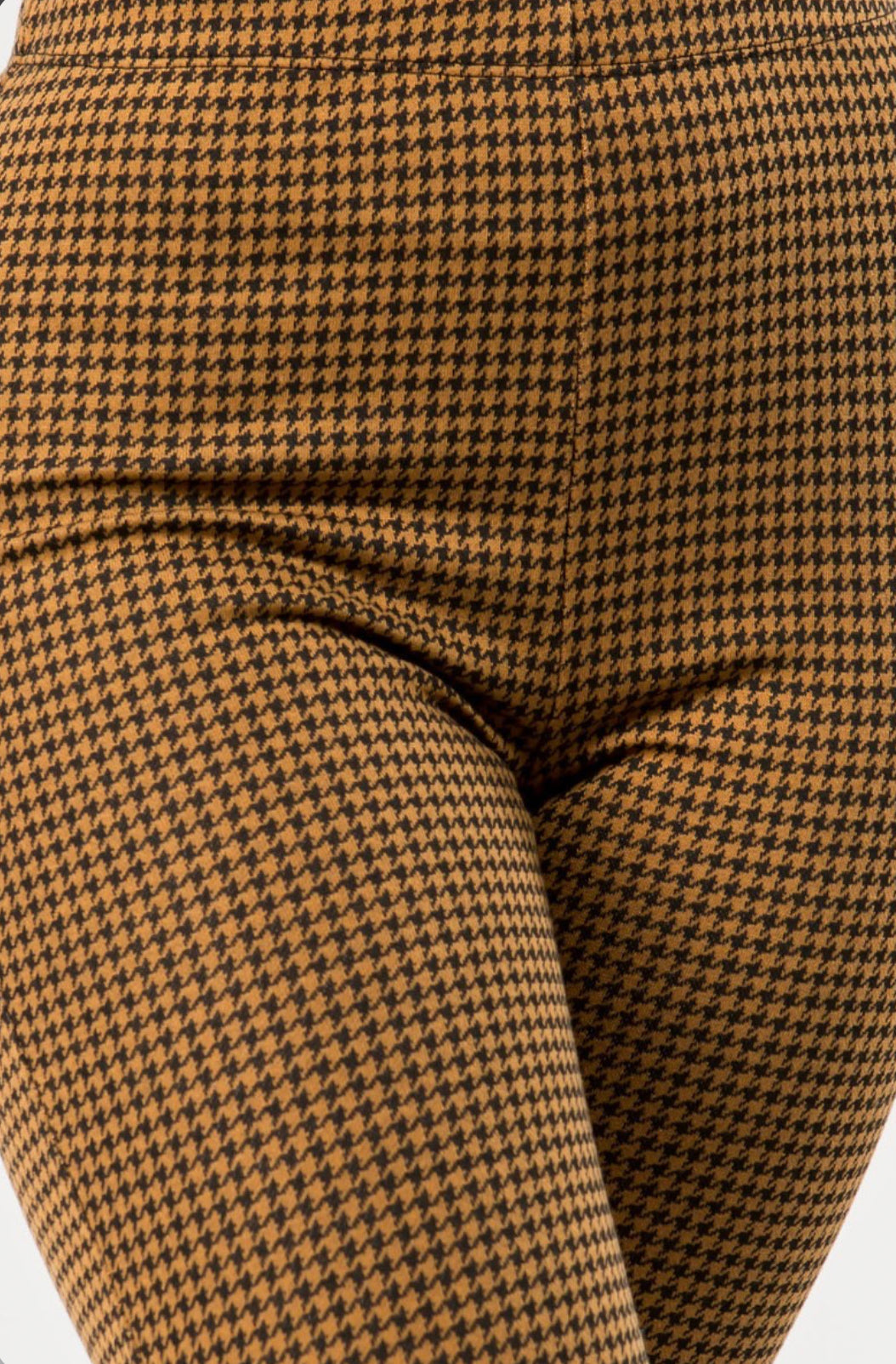 Brown Flared Pants